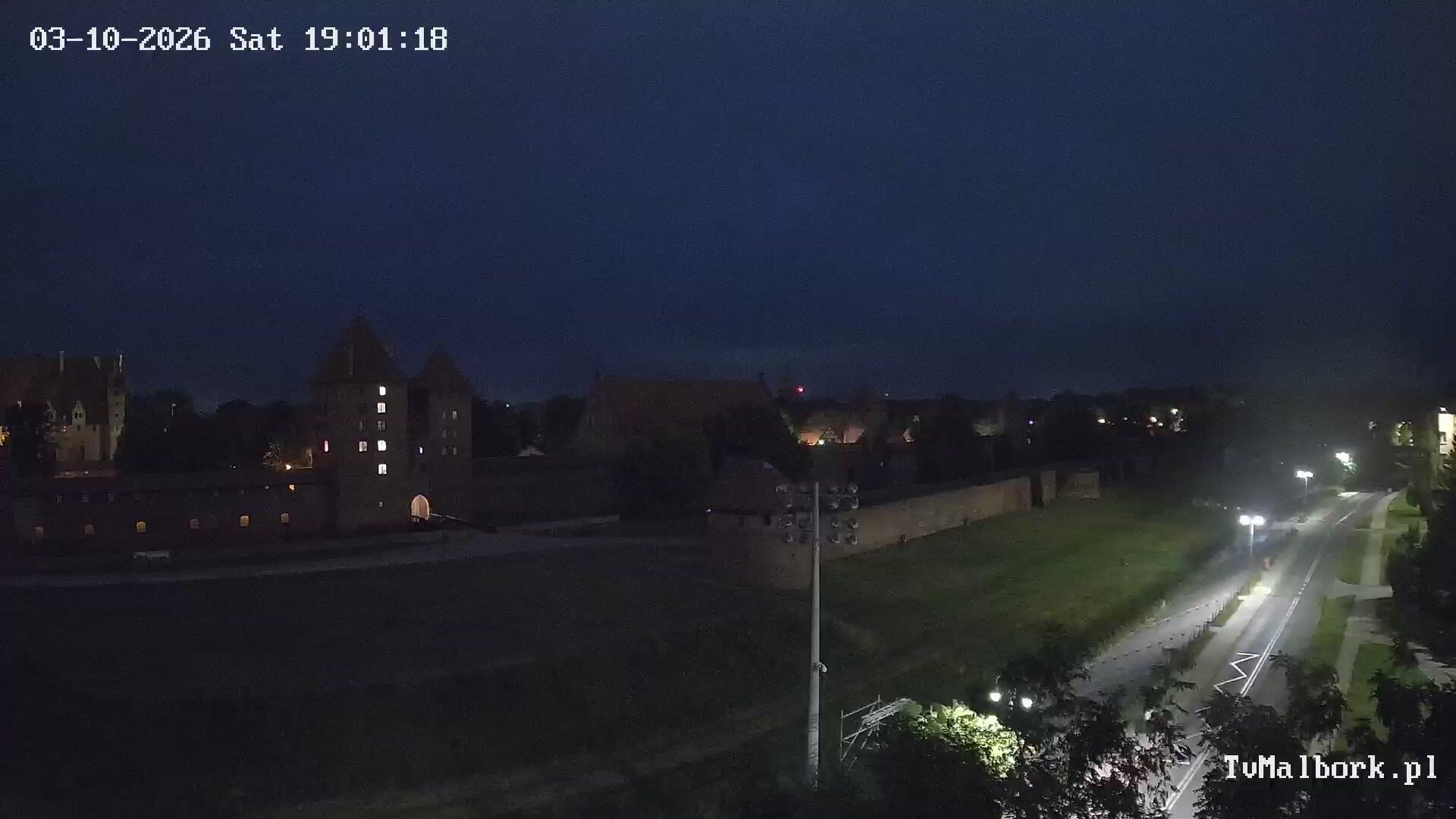 Podgląd: Oblężenie Malborka - Wały Von Plauena. Kamery na żywo w Malborku #zamek #malbork #OblężenieMalborka