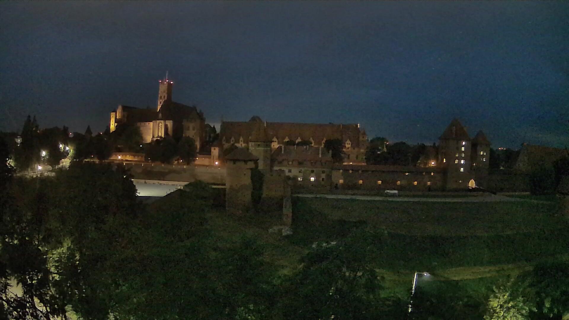 Podgląd: Zamek w Malborku na żywo. Malborska Madonna. 