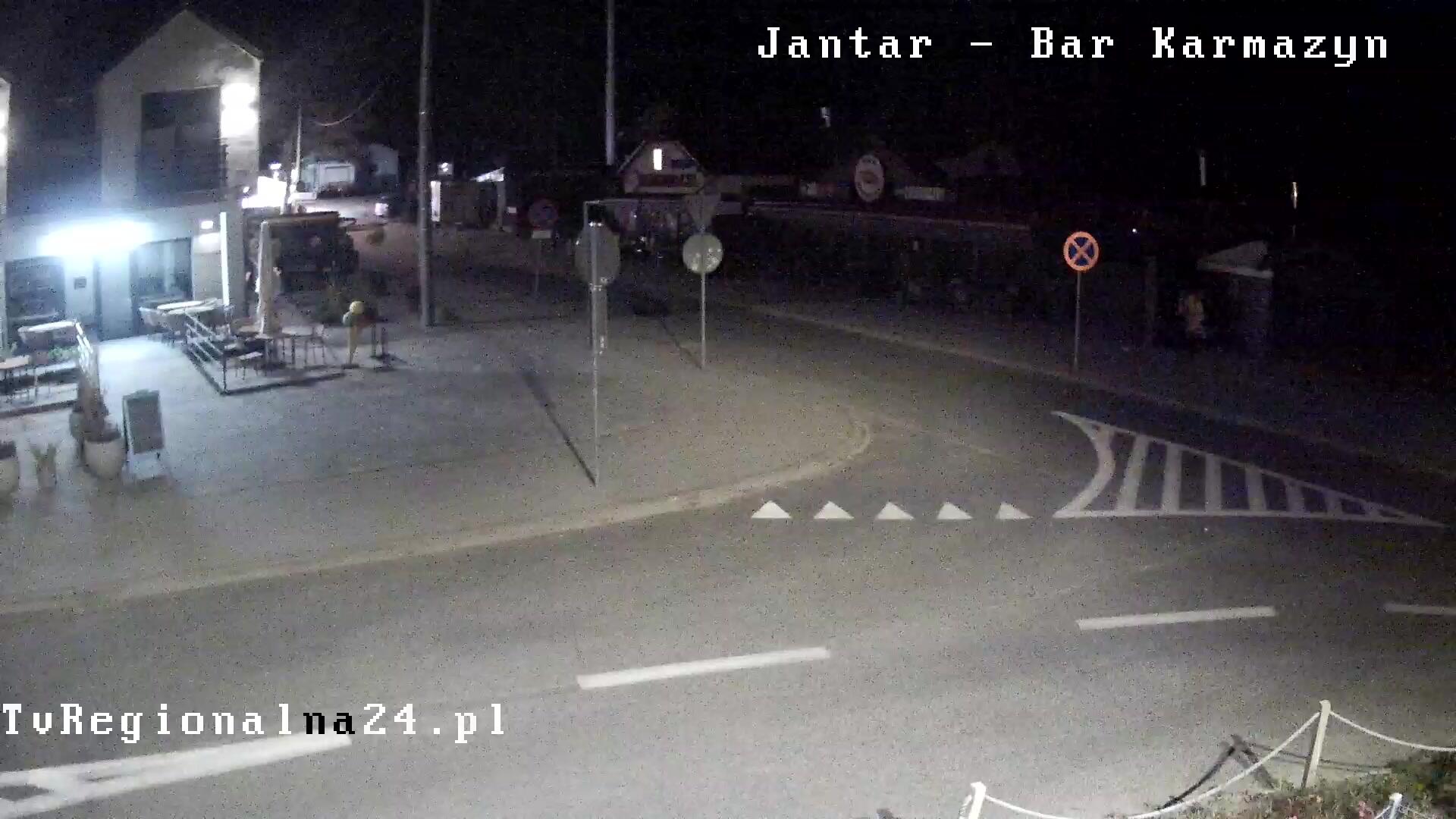 Podgląd: Bar KARMAZYN i Smażalnia Ryb zaprasza przez cały rok. Aktualna pogoda w Jantarze kamera on line  